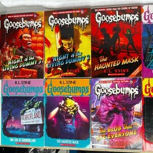 Goosebumps Book Lot Of 10 Various Prints/editions/conditions
